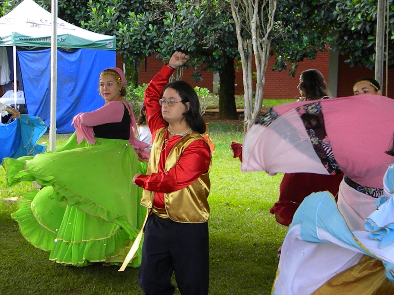 Apresentação de dança cigana