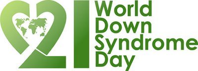 World Down Syndrome Day logo.