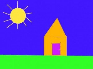 casa Desenho de casa