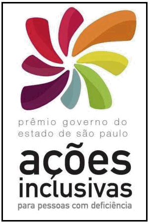 Logotipo do prêmio, uma espiral de camadas multicoloridas Logotipo do prêmio, uma espiral de camadas multicoloridas