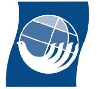 logo_carta_terra Logotipo da Carta da Terra - em fundo azul, uma pomba estilizada envolvendo um globo terrestre