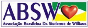 ABSW - Associação Brasileira da Síndrome de Williams - a bandeira brasileira com um coração ao centro