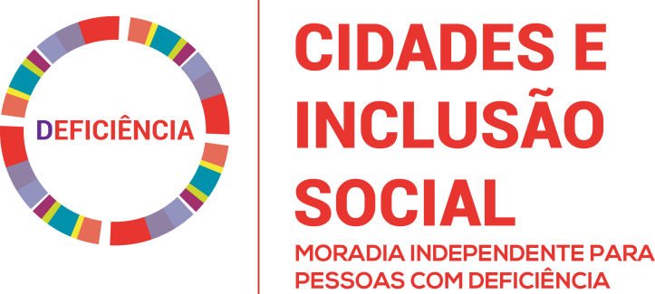 Logo deficiencia - Cidades e inclusao social - moradia independente para pessoas com deficiencia.