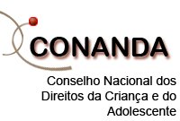 Logotipo do CONANDA - Conselho Nacional dos Direitos da Criança e do Adolescente.