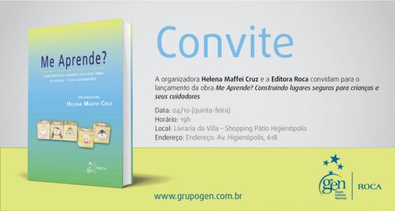 Convite no qual aparece a capa do livro e o texto a seguir Convite no qual aparece a capa do livro e o texto a seguir