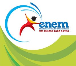 Logo do ENEM - Exame Nacional do Ensino Médio, um ensaio para a vida