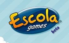 Escola games - logo com o texto por extenso Escola games - logo com o texto por extenso