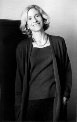 Retrato em preto e branco de Martha Nussbaum