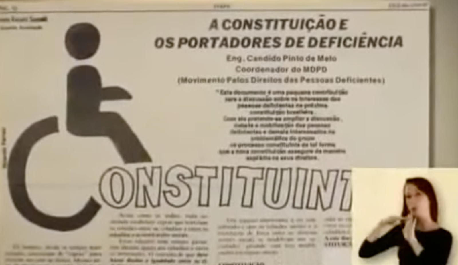 Discussão em torno do Estatuto da Pessoa com Deficiência movimenta