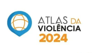 logo do atlas da violencia 2024 globo azul e laranja