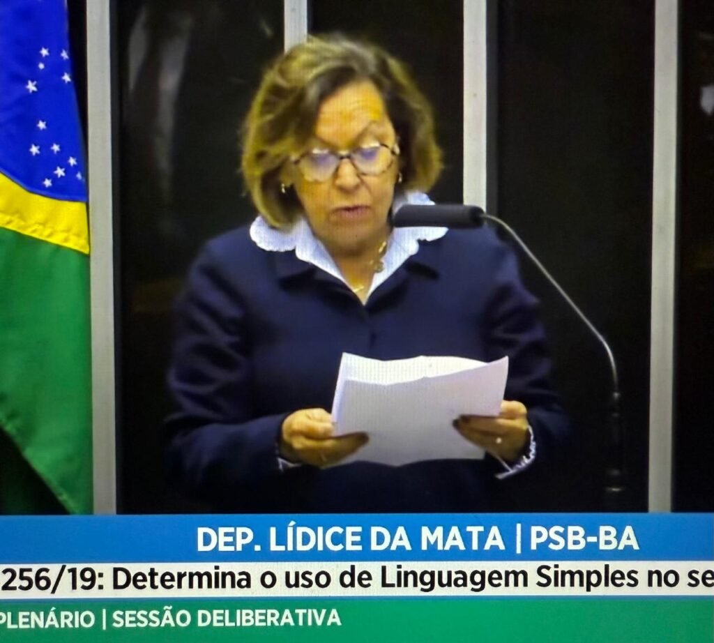 LIDICE DA MATA LE PARECER NO PLENARIO DA CAMARA.