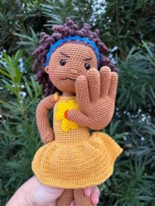 Cotinha, mascote do projeto Eu Me Protejo.