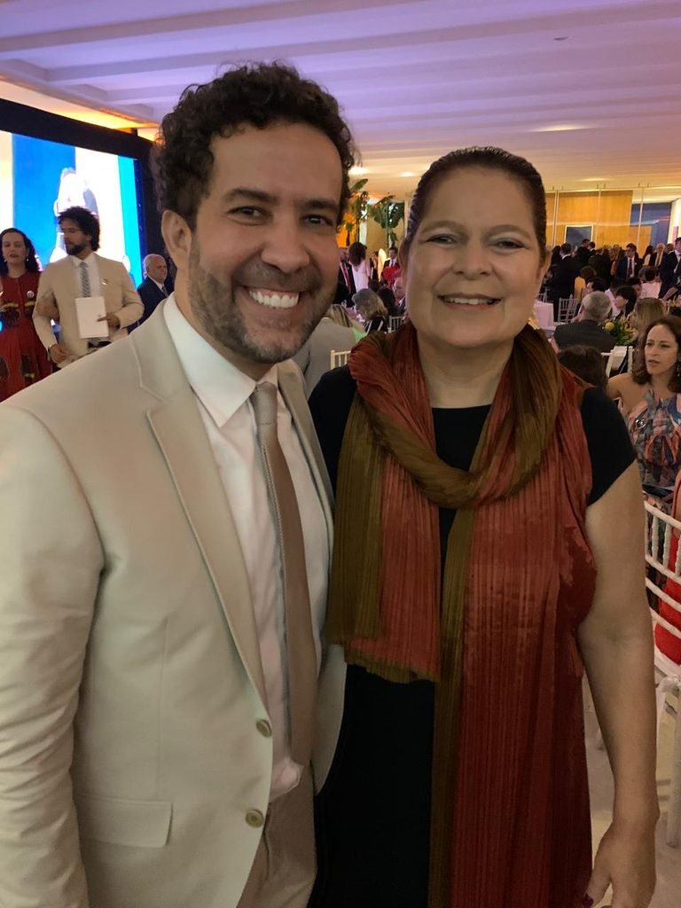 Patricia Almeida e André Janones.